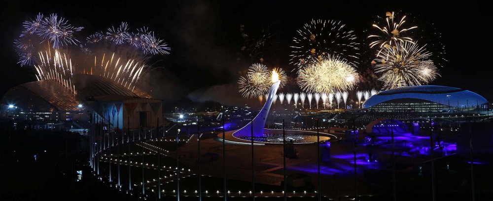 The Winter Olympics of 2014 officially opened in Sochi