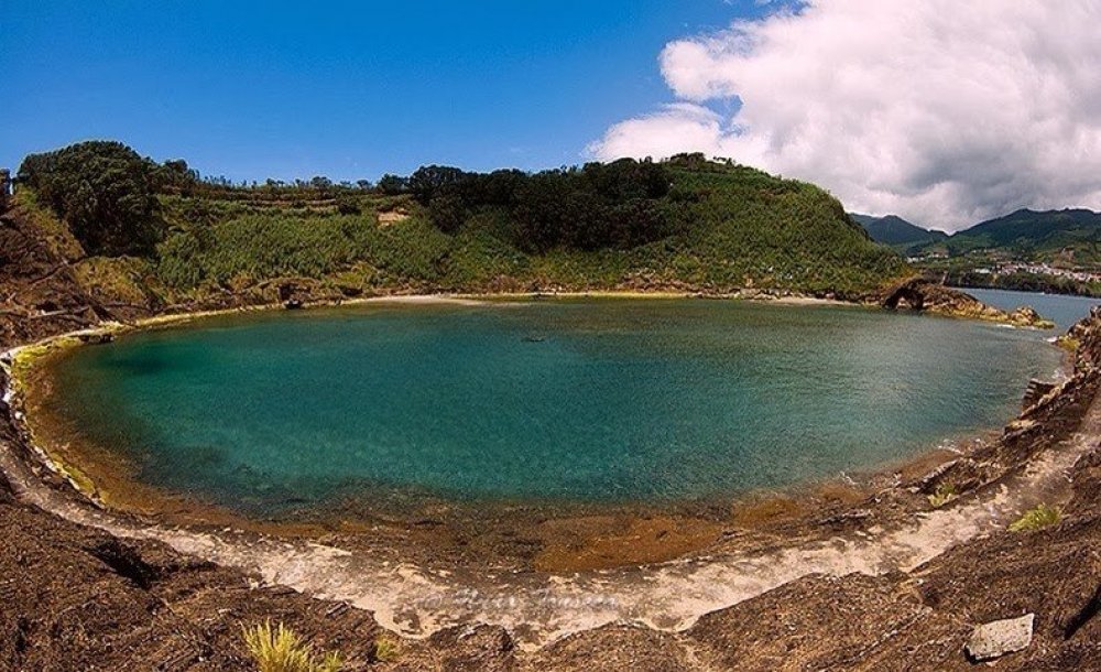 The unique island of Vila Franca do Campo