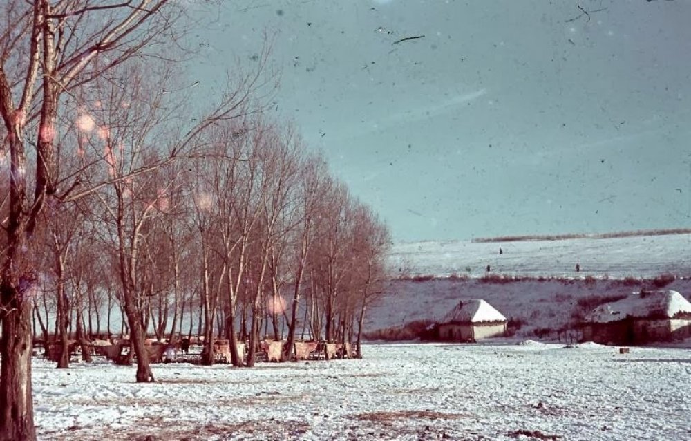 Color photos of Ukraine in the years 1942-43