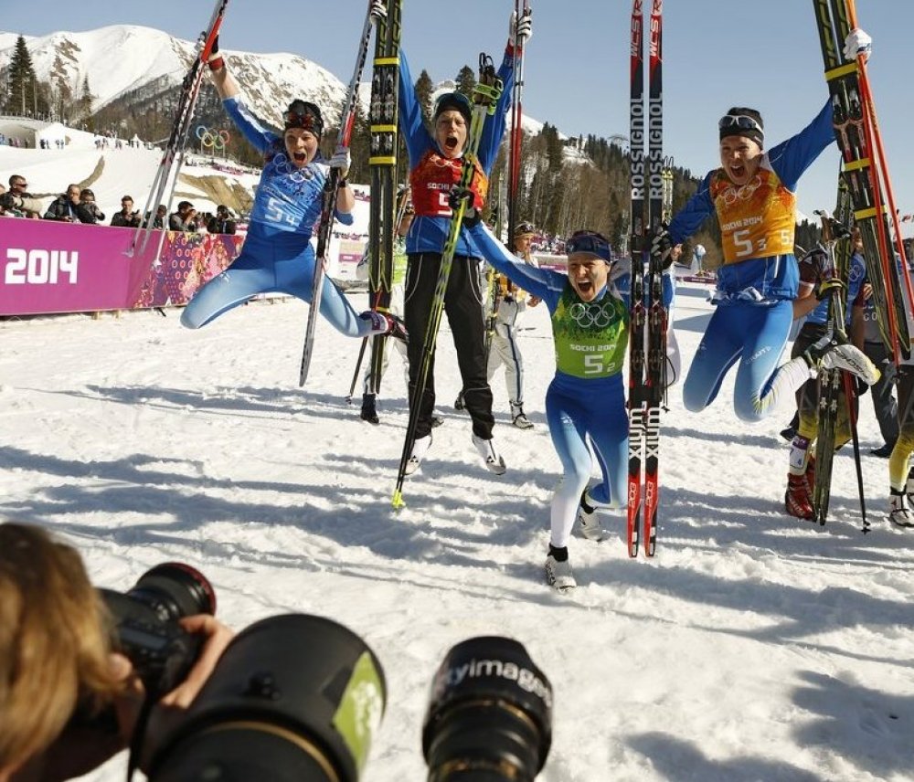 Faces and emotions of the Winter Olympics & 2014 in Sochi (the eighth day)