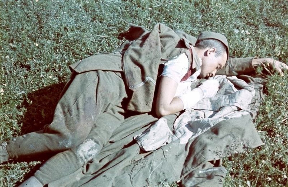 Color photos of Ukraine in the years 1942-43