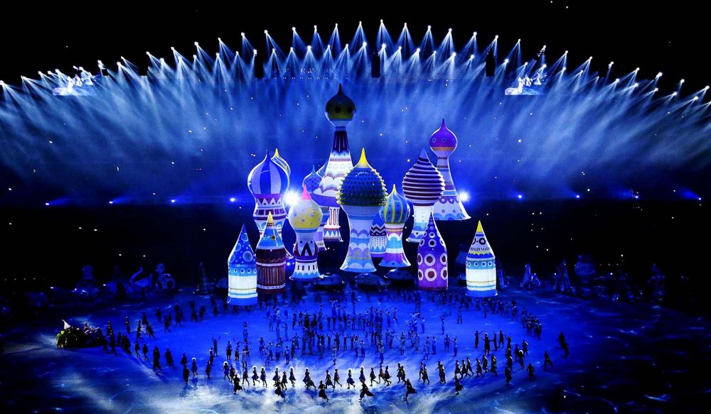 The Winter Olympics of 2014 officially opened in Sochi