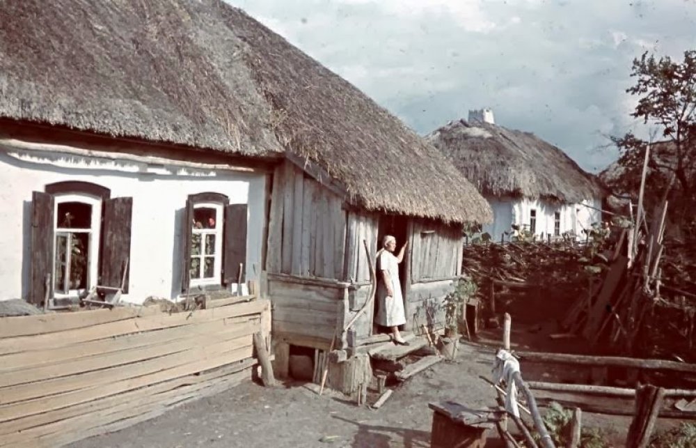 Color photos of Ukraine in the years 1942-43