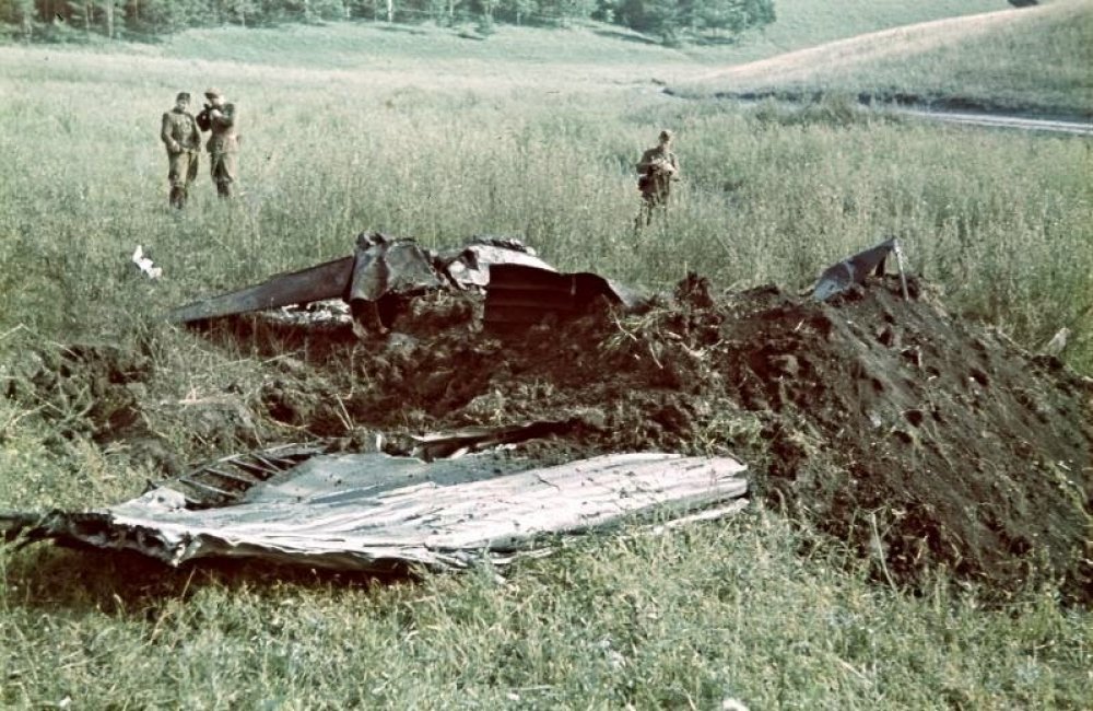 Color photos of Ukraine in the years 1942-43