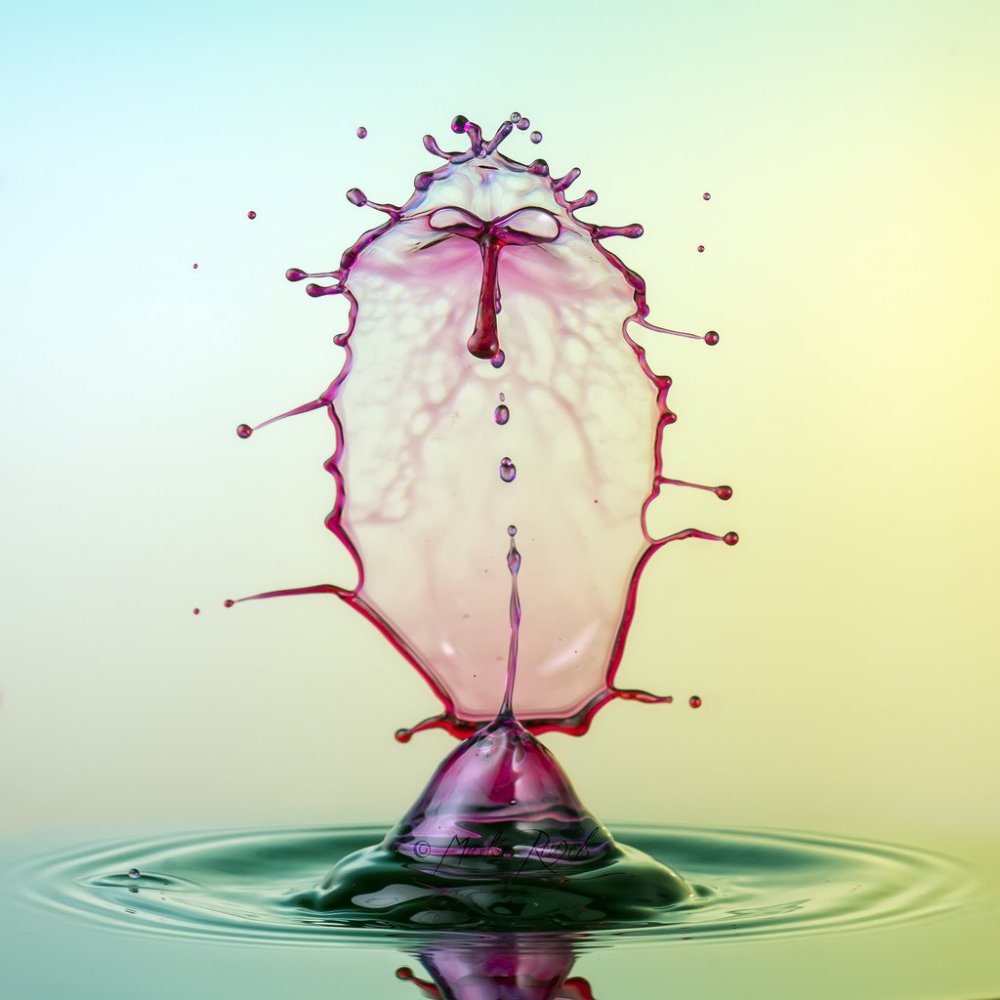 The invisible beauty of high-speed photography of drops