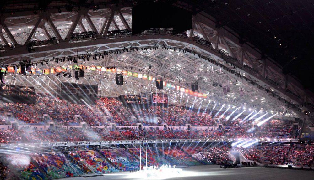 The Winter Olympics of 2014 officially opened in Sochi