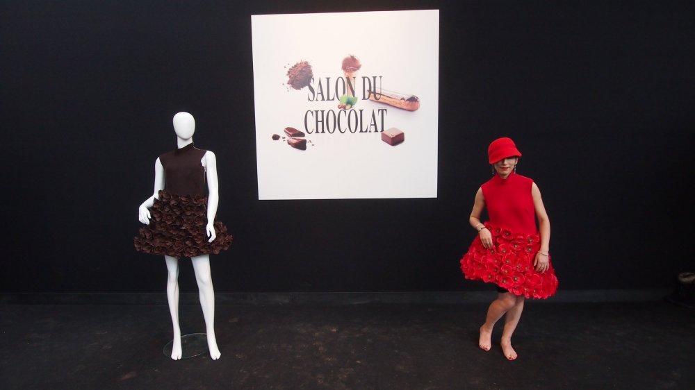 Шоколадная мода «Salon du Chocolat» в Брюсселе