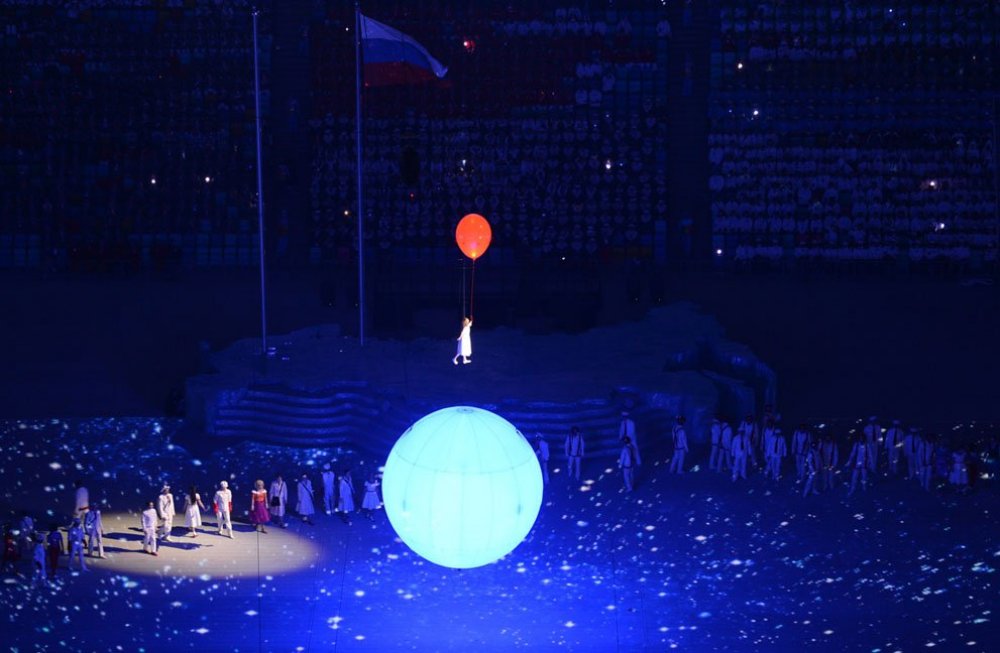 The Winter Olympics of 2014 officially opened in Sochi