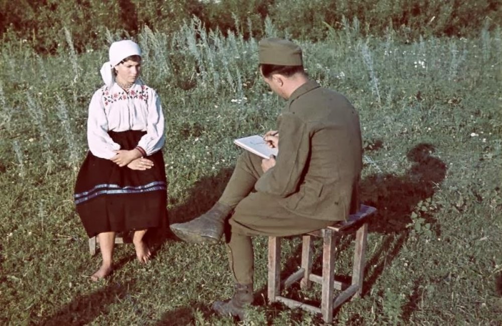 Color photos of Ukraine in the years 1942-43