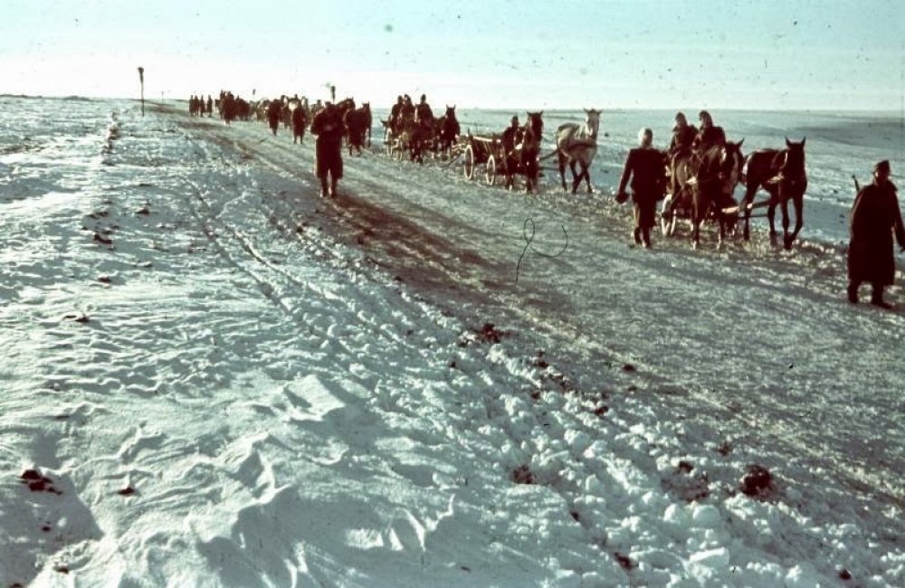 Color photos of Ukraine in the years 1942-43