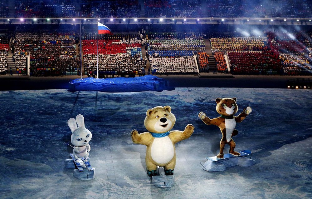 The Winter Olympics of 2014 officially opened in Sochi