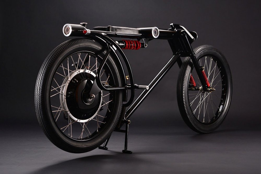 The elegant minimalism of a motorcycle from Chicara Nagata