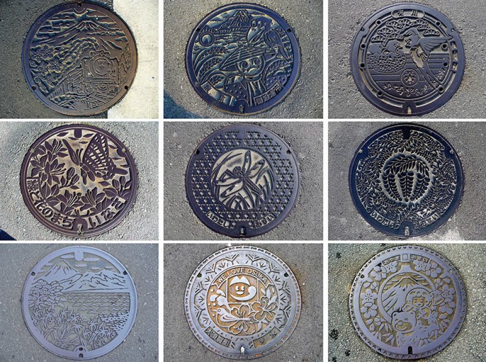  The art of decorating sewer hatches