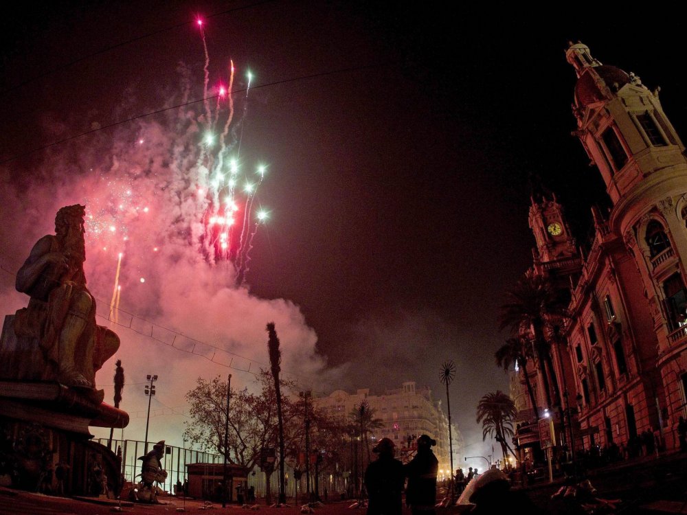 Festival of the Las Fallas in Spain