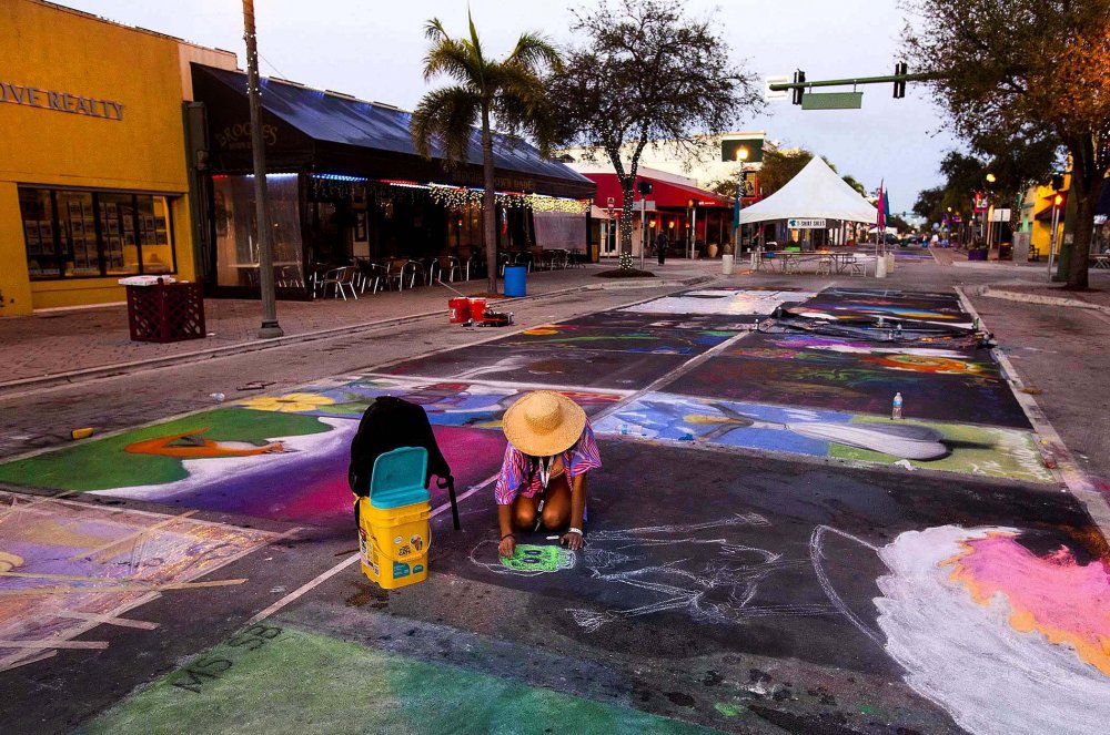 Фестиваль вуличного малюнка & laquo; Lake Worth Street Painting Festival & raquo;