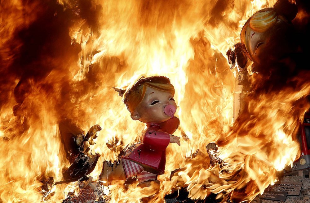 Festival of the Las Fallas in Spain