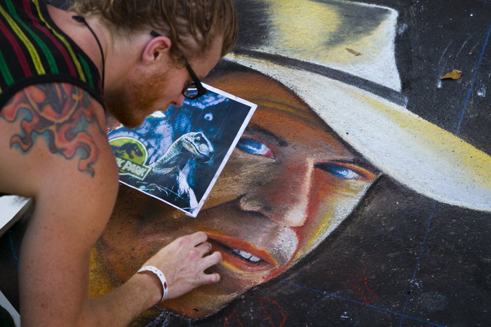 Фестиваль уличного рисунка «Lake Worth Street Painting Festival»