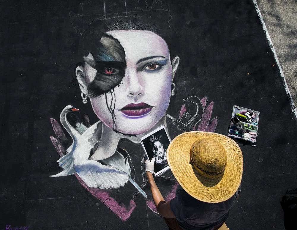 Фестиваль уличного рисунка «Lake Worth Street Painting Festival»