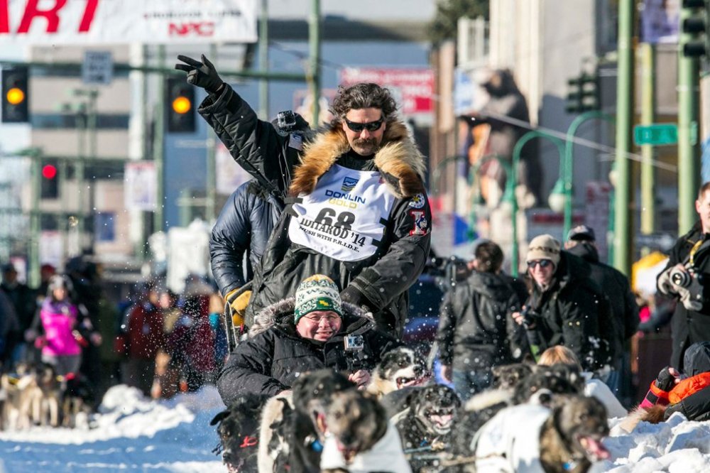 Ежегодные гонки на собачьих упряжках «Iditarod Trail Dog Race 2014»