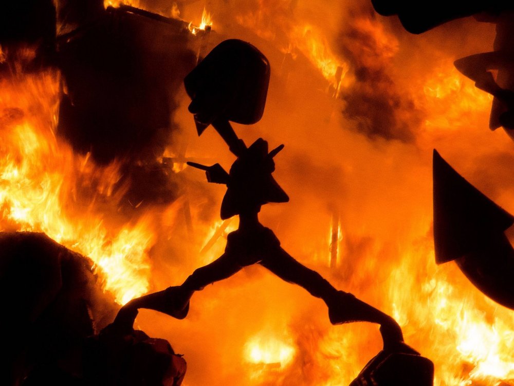 Festival of the Las Fallas in Spain