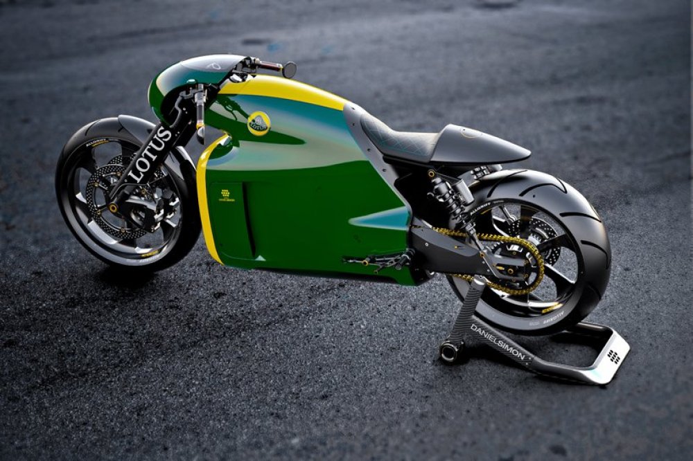 The first motorcycle Lotus