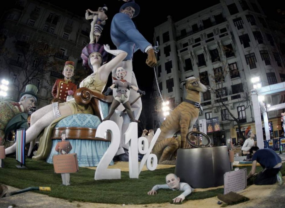 Festival of the Las Fallas in Spain