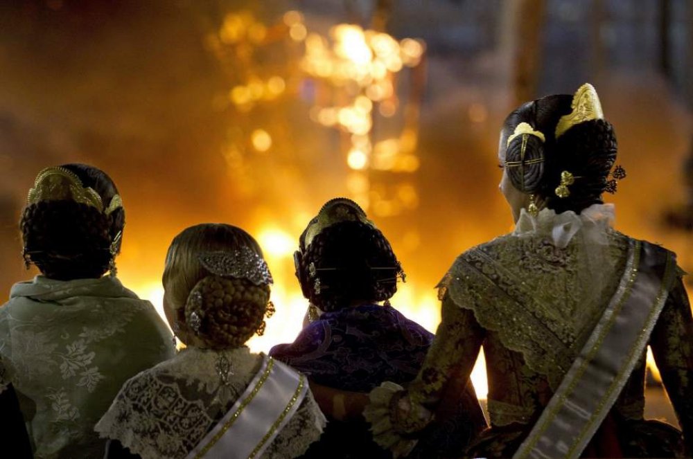 Festival of the Las Fallas in Spain