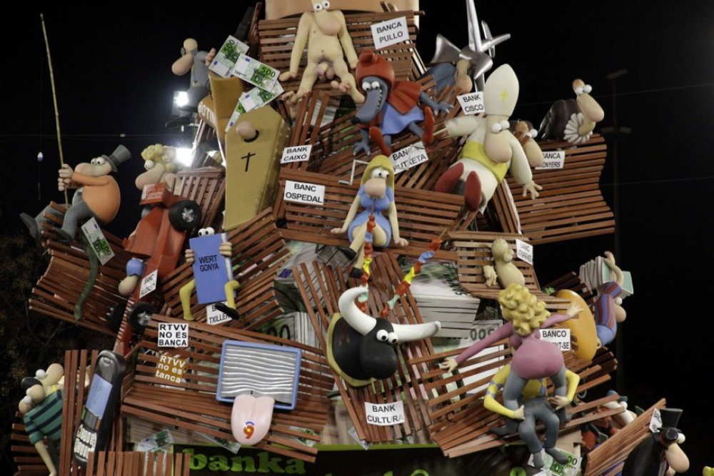 Festival of the Las Fallas in Spain