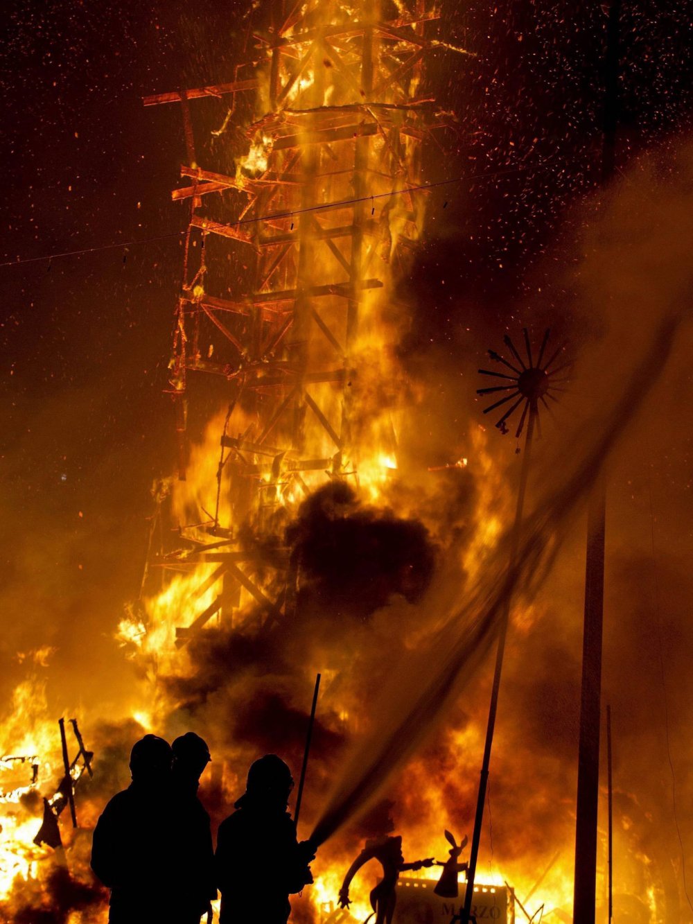 Festival of the Las Fallas in Spain