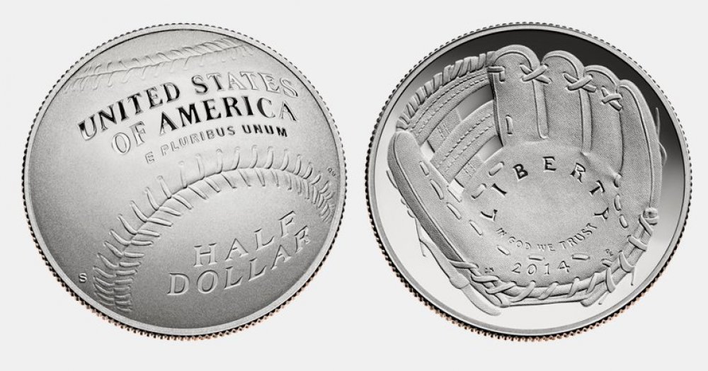 Перша вигнута монета Монетного двору США