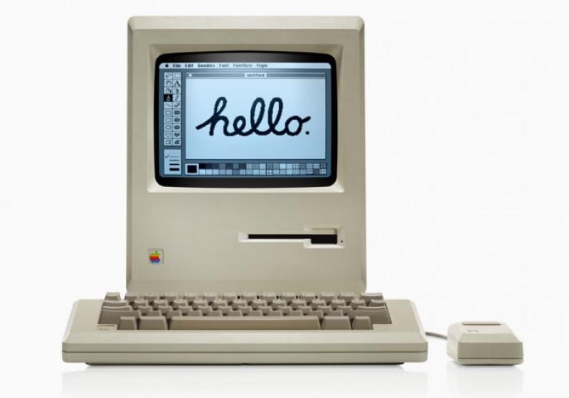 Apple - thirty years old Mac