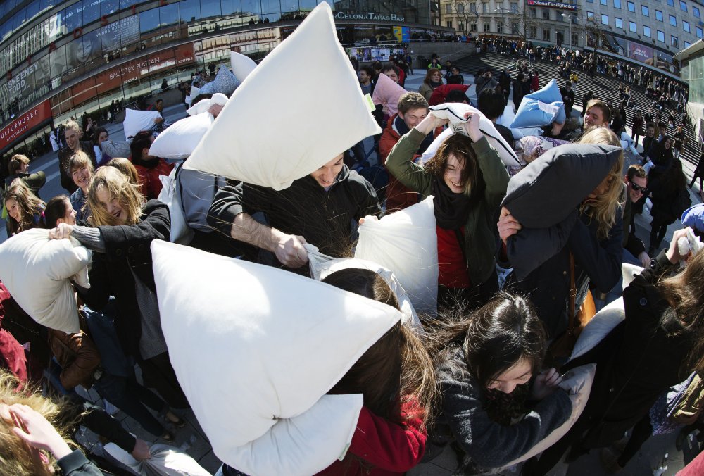 International Day of Fighting on Cushions 2014