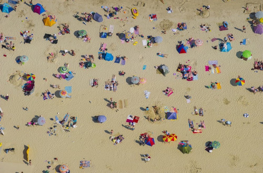 Great Britain from a bird's eye view