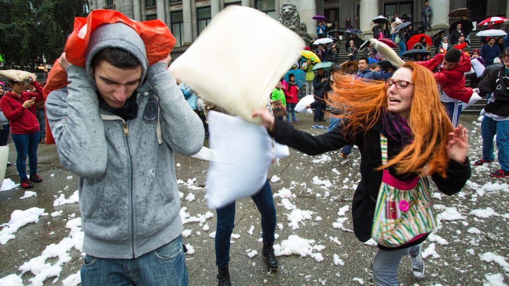 International Day of Fighting on Cushions 2014