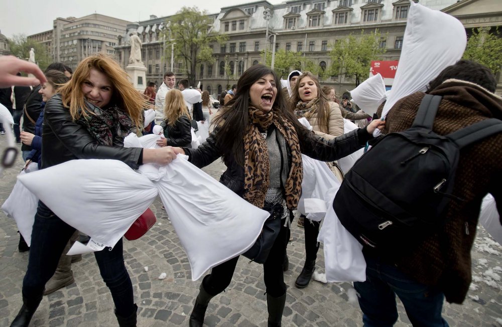 International Day of Fighting on Cushions 2014