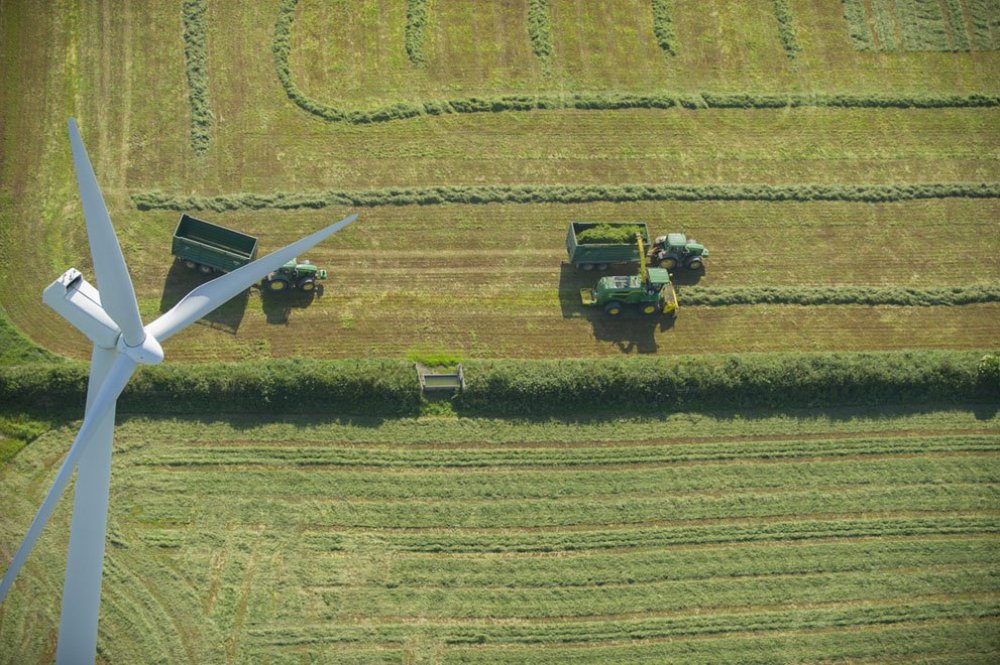 Great Britain from a bird's eye view