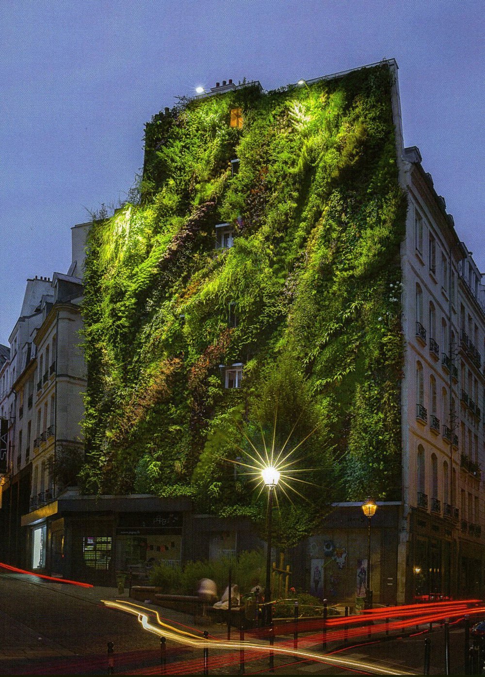 The vertical garden of Patrick Blanc (Patrick Blanc)