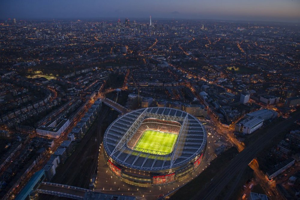 Great Britain from a bird's eye view