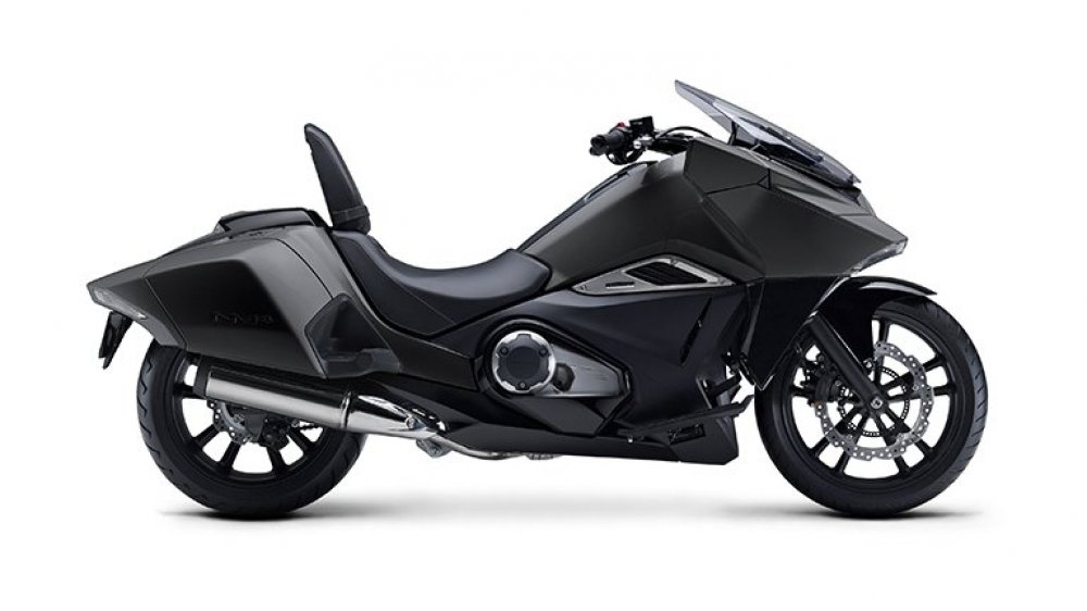 Futuristic motorcycle Honda NM4 Vultus