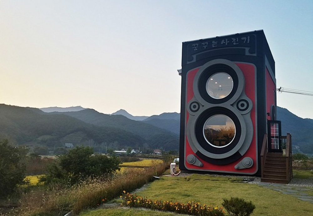 Кафе-фотокамера в Южной Корее