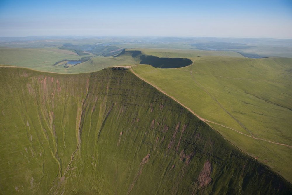 Great Britain from a bird's eye view