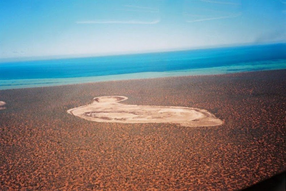 Gypsum Lake birridas in Shark Bay