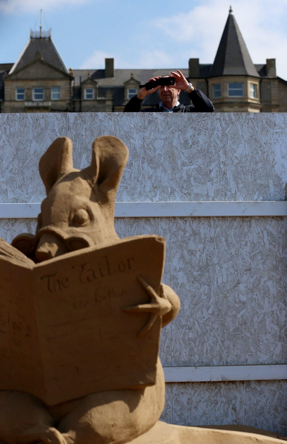 Festival of sand sculpture in the UK