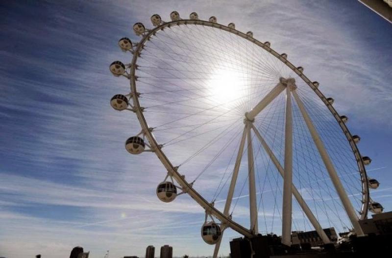 The world's largest observation wheel in Las Vegas