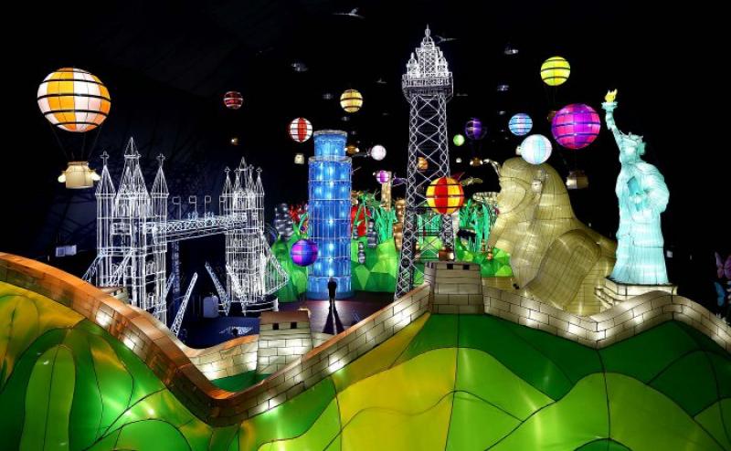 The world's largest exhibition of lanterns and lanterns Luminasia