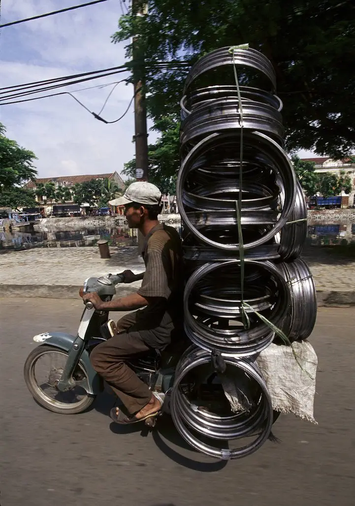 Фотосерия «Мотоциклы бремени» (Bikes of Burden)