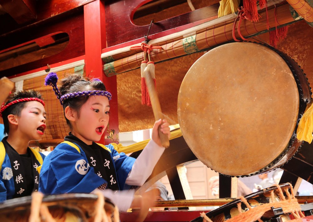 Festival of Mikuni Dolls in Japan