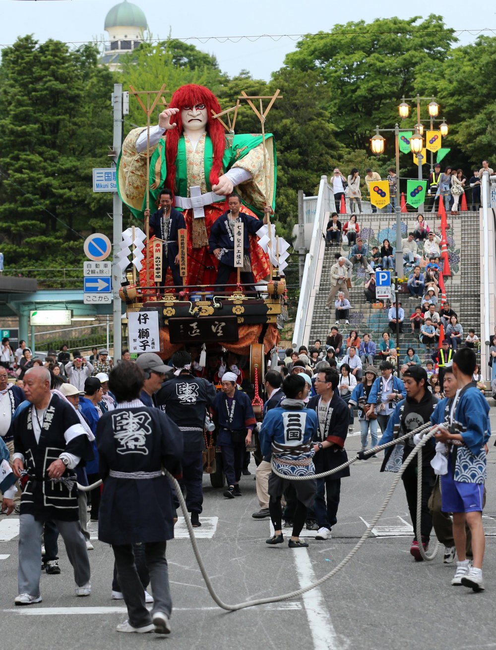 Festival of Mikuni Dolls in Japan