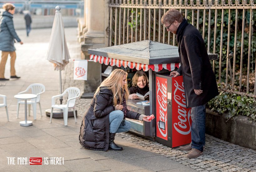 A bold advertising campaign from & Coca Cola & raquo;