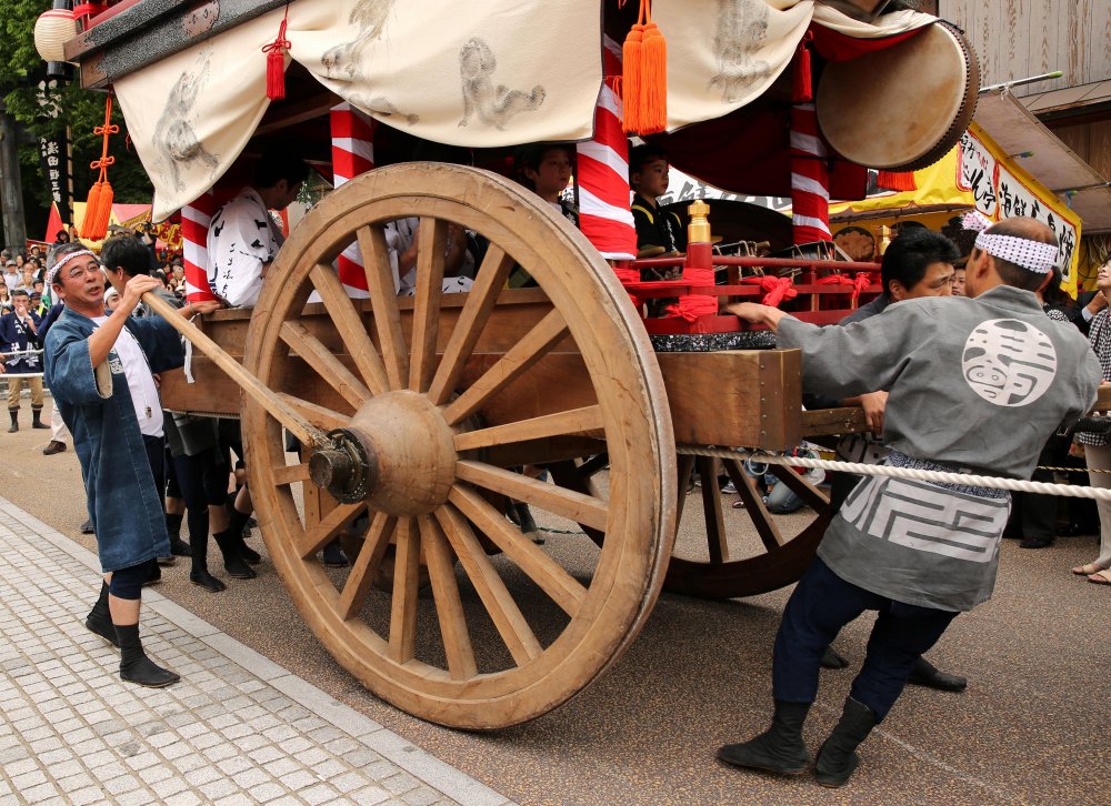 Festival of Mikuni Dolls in Japan